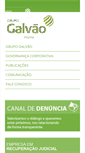 Mobile Screenshot of galvao.com